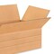 25 Pack Multi Depth Corrugated Cardboard Boxes for Packing Shipping and Storage 16 x 12 x 6 inch